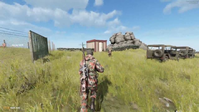 Arma Reforger Xbox X Visit a radio tower and make friends in a village смотреть онлайн