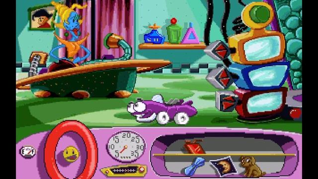 Playing old PC games: Putt-Putt Goes to the Moon Gameplay Walkthrough смотреть онлайн