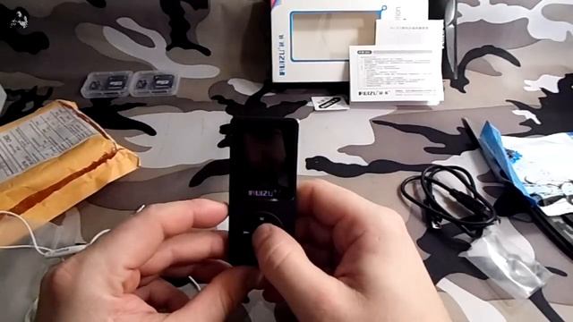 AliExpress: MP3 плеер RUIZU x02 + карты памяти - проверка смотреть онлайн