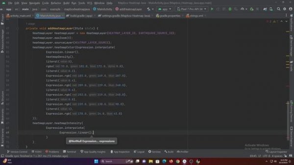 How to implement Heatmap and Circle Layers in Mapbox with Java | Android Studio Tutorial