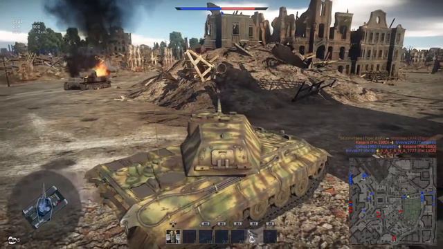 War Thunder тигр смотреть онлайн