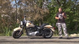 обзор Harley Davidson Softail Fatboy. «Моторы» выпуск 158