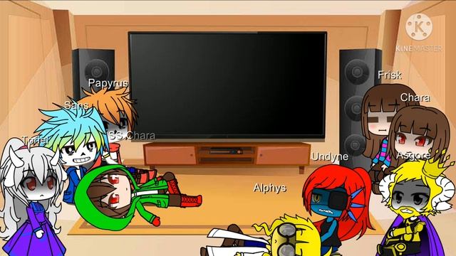 Undertale react to Chara's AU themes смотреть онлайн