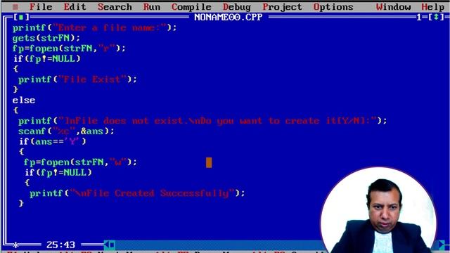 File Handling in C Part 2 | Creating, appending and checking files practically | C Demonstration смотреть онлайн