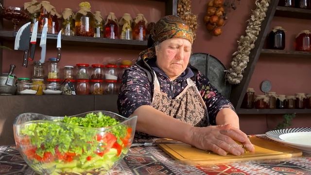 GRANDMA COOKING VERY DELICIOUS DISH! PEACEFUL RURAL VILLAGE LIFE | A SWEETS RECIPE FOR EVERYONE смотреть онлайн