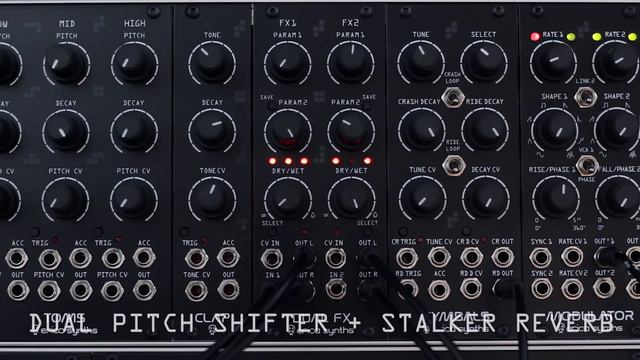 Erica Synths Dual FX sound demo смотреть онлайн