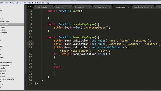 HRMS Advance Reports using PHP Codeigniter - Create an Employee смотреть онлайн