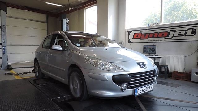 Peugeot 307 2.0 HDI 136hp Adler Auto Godech Bulgaria Dynojet Linx смотреть онлайн