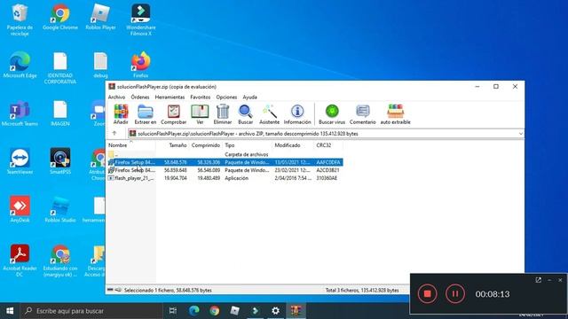 SOLUCION ERROR FLASH PLAYER DIAN