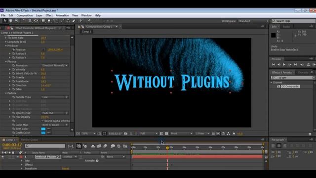 Text Transition (No Plugins) | After Effects Tutorial смотреть онлайн