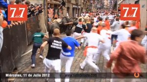 Momentos de Pamplona San Fermin 2012