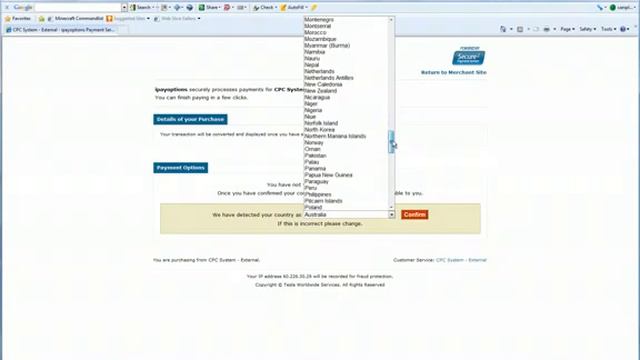 Видео урок Как правильно зарегистрироваться с оплатой через веб сайт используя карту или другие си смотреть онлайн