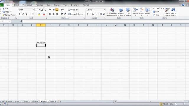 Insert A Worksheet In Excel 2010 - Excel In Urdu смотреть онлайн