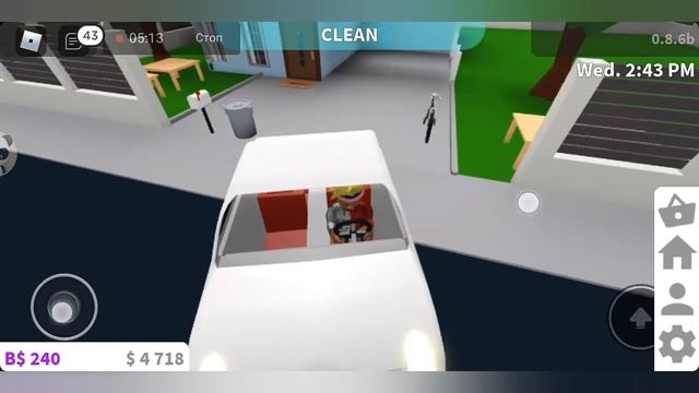 Работаем кассиром. Роблокс Welcome To Bloxburg.