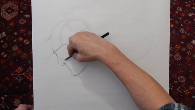 How to Draw Faces Looking Down || Loomis Method Monday Ep 3 смотреть онлайн