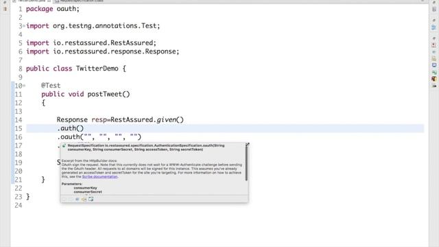 How To Handle OAuth in RestAssured Framework смотреть онлайн