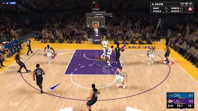 NBA 2K24. MyLeague на HOF за LAL. смотреть онлайн