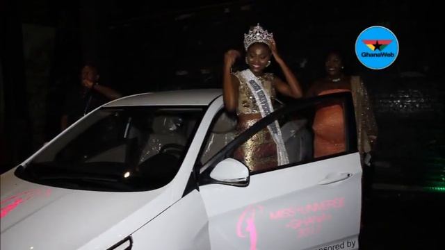 Miss Universe Ghana 2017 Presented With A Brand New  Hyundai Elantra