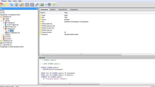 CREAR UNA ESQUEMA EN POSTGRESQL PGADMIN смотреть онлайн