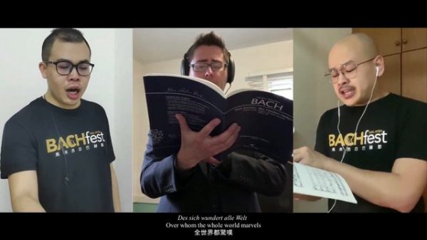 Bach Cantata Virtual Performance (BWV 62, Mvt. 1)