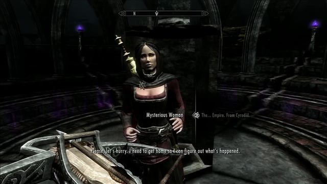 Skyrim DLC: Dawnguard Walkthrough/Lets Play Part 3- Serana and the Gargoyles смотреть онлайн