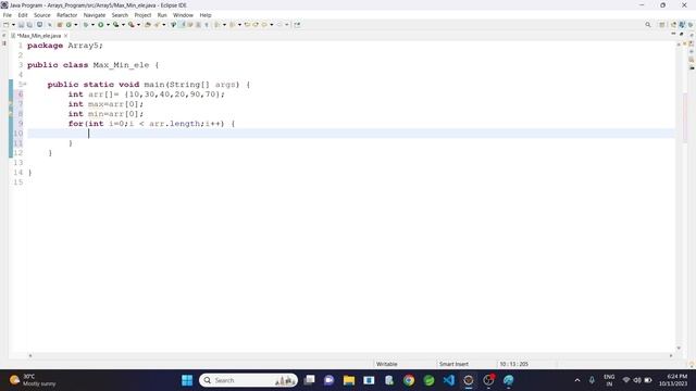 Find maximum and minimum number in Java programming | Simple interview question #java #javadevelope смотреть онлайн