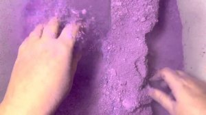 13 Soft Dyed Purple BSN Chalk Blocks | Oddly Satisfying | ASMR | Sleep Aid