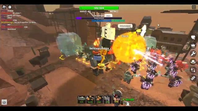 TDS defeating Gunslinger (even tho i didn't help cause my towers are glitched смотреть онлайн