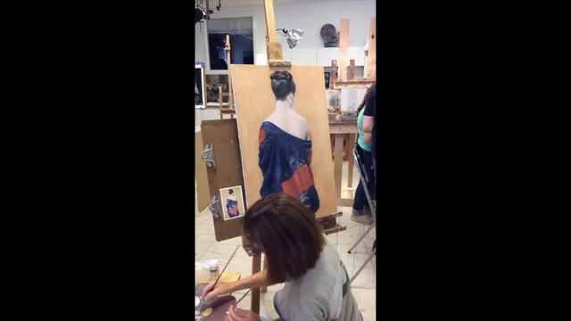 Artist Suzanne van Summern finishing her forgery смотреть онлайн