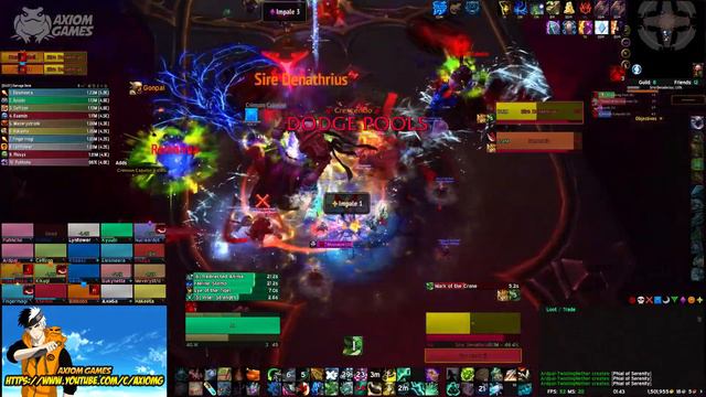 WoW: Shadowlands - Sire Denathrius Heroic (Castle Nathria) смотреть онлайн