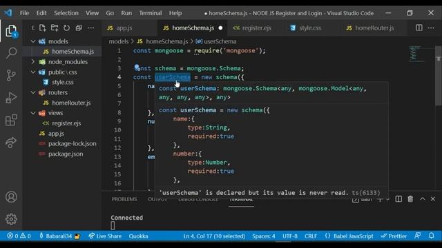 ? Part-2| Registration Form using HTML, CSS, Node JS, Express, and MongoDB in Hindi in [2022] смотреть онлайн