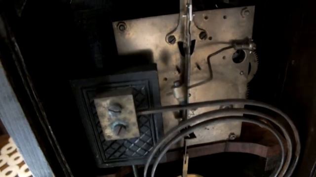 Каминные часы с боем Junghans 19 век смотреть онлайн