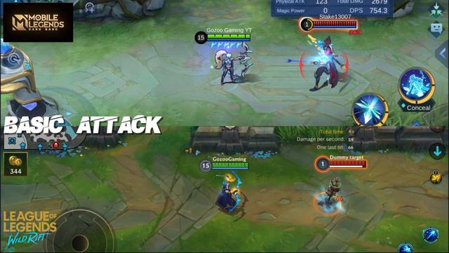 ASHE VS MIYA: WILD RIFT VS MOBILE LEGENDS COMPARISION смотреть онлайн