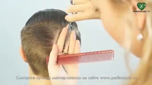Мужская стрижка с удлинением Татьяна Смирнова parikmaxer tv парикмахер тв смотреть онлайн