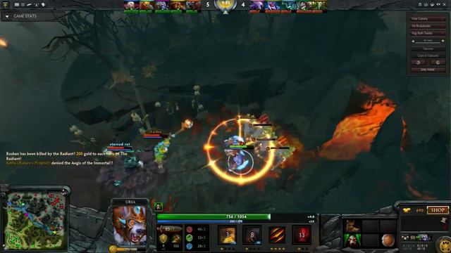 Natures Prophet Aegis deny+2 kills смотреть онлайн