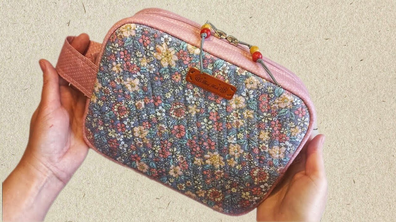 ШЬЮ ОВАЛЬНУЮ КОСМЕТИЧКУ/ПОДРОБНЫЙ МАСТЕР-КЛАСС #ручнаяработа #шьюсама