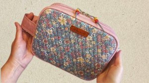 ШЬЮ ОВАЛЬНУЮ КОСМЕТИЧКУ/ПОДРОБНЫЙ МАСТЕР-КЛАСС #ручнаяработа #шьюсама