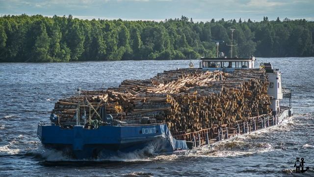 Сухогруз Окский, генгруз. смотреть онлайн