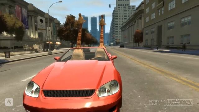 Giraffe Theft Auto or something [GTA IV - Player Mod] смотреть онлайн