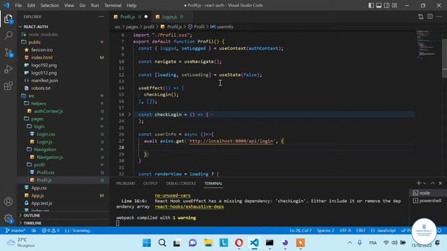React Authentication With Context API - How To ? Part IV смотреть онлайн