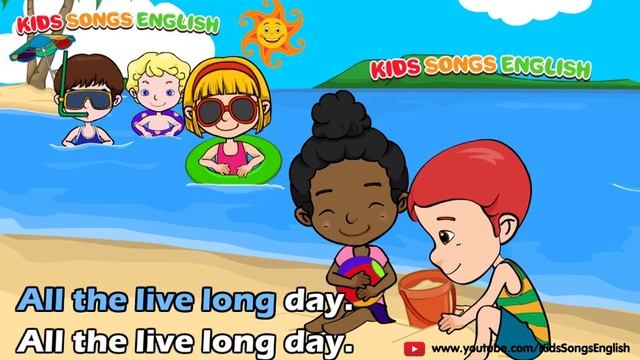 Kids learn English through songs: In the Summer Sun | Kid Song | Elephant English смотреть онлайн