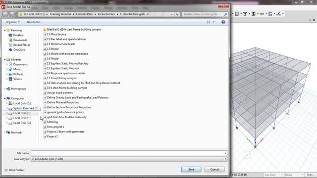 CSI ETABS - 25 How to open or import ETABS file into different versions of ETABS смотреть онлайн