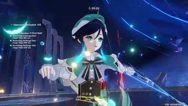 1.5 Abyss 12-3-1 0:55 Bennett | Xiangling | Rosaria | Venti смотреть онлайн