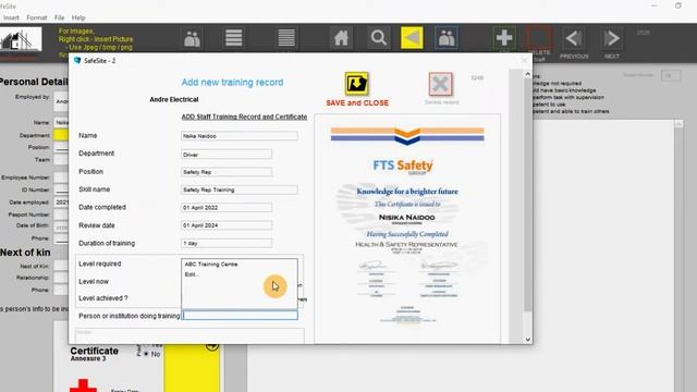 Safesite 101|How to load training certificates on safesite смотреть онлайн