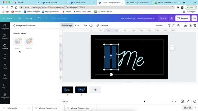 Create Interlocking Words with CANVA (Beginner Tutorial) смотреть онлайн