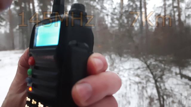 Quansheng TG KT2AT UV дальность связи в лесу