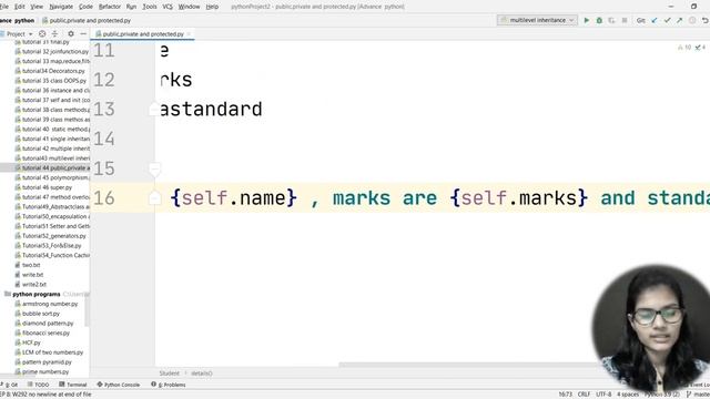 Python for ml Part 25 | Public ,protected and private in python | ML Tutorial | ML for beginners смотреть онлайн