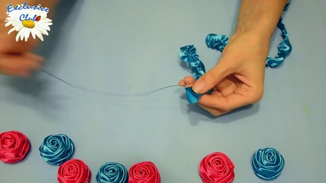 КРУЧЕНАЯ РОЗА для Вашей работы / ЦВЕТЫ ИЗ ЛЕНТ СВОИМИ РУКАМИ EXC смотреть онлайн