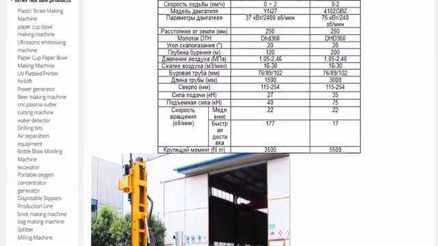 Глубокая гидравлическая дизельная буровая установка 200 м смотреть онлайн