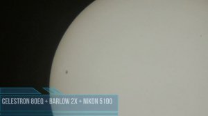 Солнце в телескоп Celestron Powerseeker 80EQ. Что видно?